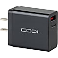 Codi Wall Charger w/ USB-C and USB-A Outputs QC 3.0 + PD 18W