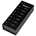 StarTech.com 7 Port USB 3.0 Hub - Desktop or Wall-mountable Metal Enclosure 1 thumbnail image
