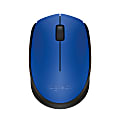 Logitech M170 Wireless Mouse - Optical - Wireless - Radio Frequency - Blue - USB 2.0 - 1000 dpi - Scroll Wheel - Symmetrical 1 thumbnail image