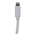 GoMovi Vivitar OD1010 USB A To Lightning Cable, 10', White 1 thumbnail image