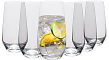 Table 12 Lead-Free Crystal Large Beverage Glasses, 16.5 Oz, Clear, Set Of 6 Glasses 1 thumbnail image