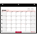 2024 Office Depot® Brand Monthly Desk Wall Calendar, 11" x 8", White, January To December 2024 , OD201200