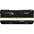 HyperX FURY - DDR4 - kit - 16 GB: 2 x 8 GB - DIMM 288-pin - 3200 MHz / PC4-25600 - CL16 - 1.35 V - unbuffered - non-ECC - black