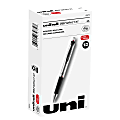 uni-ball® RT Gel Pens, 207™ Impact™, Bold Point, 1.0 mm, Gray Barrel, Red Ink, Pack Of 12