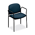 HON® 4051 Multipurpose Stacking Chairs With Arms, 30 3/4"H x 23 1/2"W x 23 1/4"D, Blue, Carton Of 2
