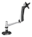 Vari Single-Monitor Spring Arm, 14"H x 10.75"W x 29"D, Gray 1 thumbnail image