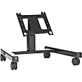 Chief Confidence Large 2' Monitor Mobile Cart - For Displays 42-86" - Black - Up to 200lb - Up to 71" Flat Panel Display - Black 1 thumbnail image