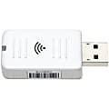 Epson IEEE 802.11n Wi-Fi Adapter for Desktop Computer/Projector - USB - 54 Mbit/s - 2.40 GHz ISM - External 1 thumbnail image
