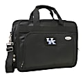 Denco Sports Luggage Expandable Briefcase With 13" Laptop Pocket, Kentucky Wildcats, Black