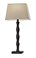 Adesso® Simplee Wayne 2-Piece Table Lamp Set, Oatmeal Shades/Black Bases 1 thumbnail image