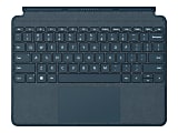 Microsoft Surface Go Signature Type Cover - Keyboard - with trackpad, accelerometer - backlit - QWERTY - US - cobalt blue - for Surface Go 1 thumbnail image
