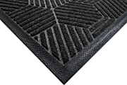 M + A Matting WaterHog Silver Mats, Cleated, 45”H x 71”W, Graphite 1 thumbnail image