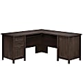 Sauder® Costa 65"W L-Shaped Computer Desk, Coffee Oak 1 thumbnail image