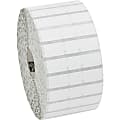 Zebra Polypropylene Label, U82606, Rectangle, 2 1/4" x 1/2", Direct Thermal Zebra 8000D Jewelry, 1" Core, White 1 thumbnail image