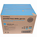 Daxwell Nitrile Gloves, Large, 100 Pairs Per Box, Case Of 10 Boxes 1 thumbnail image