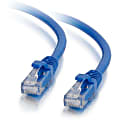 C2G-200ft Cat5e Snagless Unshielded (UTP) Network Patch Cable - Blue - Category 5e for Network Device - RJ-45 Male - RJ-45 Male - 200ft - Blue