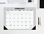 2025 Willow Creek Press Monthly Desk Pad Calendar, 17” x 12”, Pinstripe, January 2025 To December 2025, 48269 1 thumbnail image