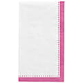 Amscan Premium Buffet Napkins, 7-3/4" x 4-1/2", Bright Pink 1 thumbnail image