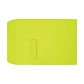LUX #9 1/2 Open-End Window Envelopes, Top Left Window, Gummed Seal, Wasabi, Pack Of 250 1 thumbnail image