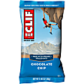 CLIF® Bar Chocolate Chip Energy Bars, 2.4 Oz, Box Of 12 Bars 1 thumbnail image