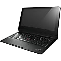 Lenovo ThinkPad Helix 370136U 11.6" Touchscreen LCD 2 in 1 Ultrabook - Intel Core i7 (3rd Gen) i7-3667U Dual-core (2 Core) 2 GHz - 8 GB DDR3L SDRAM - 256 GB SSD - Windows 8 Pro 64-bit - 1920 x 1080 - In-plane Switching (IPS) Technology, VibrantView - Convertible - Black 1 thumbnail image