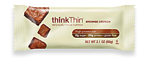 thinkThin® Brownie Crunch Protein Bar, 2.1 Oz 1 thumbnail image