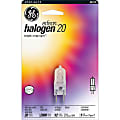 GE Halogen 12-Volt T3 Bulb, 20 Watts