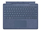 Microsoft Surface Pro Signature Keyboard - Keyboard - with touchpad, accelerometer, Surface Slim Pen 2 storage and charging tray - QWERTY - English - sapphire - with Slim Pen 2 - for Surface Pro 9 for Business
