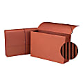 Smead® Expanding Wallet, 5 1/4" Expansion, Legal Size, 15" x 10", 30% Recycled, Redrope 1 thumbnail image