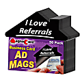 ProMAG Adhesive Business Card Magnets, "I Love Referrals", Pack Of 50 1 thumbnail image