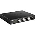 D-Link DGS-1100-24PV2 Ethernet Switch - 24 Ports - Manageable - 2 Layer Supported - Twisted Pair - 1U High - Rack-mountable, Desktop