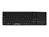Seal Shield Clean Wipe Waterproof - Medical Grade - keyboard - with touchpad - wireless - 2.4 GHz - QWERTY - US - black 1 thumbnail image