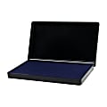 Extra Large Rubber Stamp Pad, 4-3/8" x 7-3/8", Blue Ink 1 thumbnail image