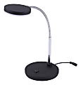Bostitch® Metal Gooseneck LED Desk Lamp, 9-7/16"H, Black 1 thumbnail image