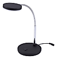 Bostitch® Metal Gooseneck LED Desk Lamp, 9-7/16"H, Black 1 thumbnail image