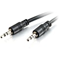 C2G 25ft CMG-Rated 3.5mm Stereo Audio Cable With Low Profile Connectors - 25 ft Audio Cable - First End: Min - 40107 1 thumbnail image