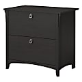 Bush Business Furniture Salinas 31-3/4"W x 20"D Lateral 2-Drawer File Cabinet, Vintage Black, Standard Delivery 1 thumbnail image