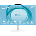 MSI PRO AP272 All-In-One Desktop PC, 23.8" Screen, Intel® Core™ i5, 8GB Memory, 500GB Solid State Drive, Black,  Windows® 11 Home