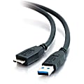 C2G 1m USB Cable - USB 3.0 A to Micro USB B Cable (3ft) - USB Phone Cable - USB cable - USB Type A (M) to Micr - 54176 1 thumbnail image