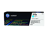 HP 312A Cyan Toner Cartridge, CF381A