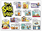 Scholastic® Teacher's Friend Dog Man Be A Supa Buddy Bulletin Board Set, Grades 1 - 5