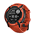 Garmin® Instinct 2X Solar Smart Watch, Flame Red