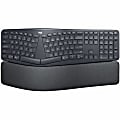 Logitech ERGO K860 Split Wireless Keyboard for Business - Ergonomic Design, Secured Logi Bolt Technology, Graphite 1 thumbnail image