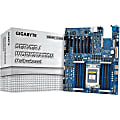 Gigabyte MZ32-AR0 Server Motherboard - AMD Chipset - Socket SP3 - Extended ATX - 128 GB DDR4 SDRAM Maximum RAM - RDIMM, LRDIMM, DIMM - 16 x Memory Slots - Gigabit Ethernet - 8 x SATA Interfaces 1 thumbnail image