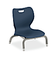 HON SmartLink Plastic 4-Leg 6”H Stackable Chairs, Regatta/Platinum, Set Of 4 Chairs 1 thumbnail image