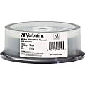 Verbatim M DISC BDXL - 4x - 100 GB - Thermal Printable, Hub Printable - 25pk Spindle - 25pk Spindle