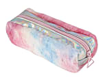 Office Depot® Brand Furry Pencil Pouch, 7-1/2" x 3", Rainbow Tie-Dye 1 thumbnail image