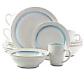 Gibson Elite Lawson 16-Piece Dinnerware Set, Teal 1 thumbnail image