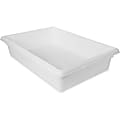 Rubbermaid Commercial 8.5-Galloon Food/Tote Box - Transporting, Storing - Dishwasher Safe - White - Plastic, Polyethylene Body - 1 Each 1 thumbnail image