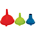 Gourmet by Starfrit® 3-Piece Silicone Funnel Set 1 thumbnail image